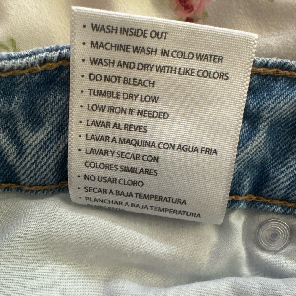 KanCan Ripped Distressed Giovanna High Rise Mom Jeans Size 5 26 - Picture 11 of 16